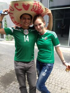 mexican polish couple