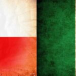 Flag Poland Mexico