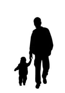 father-and-son-silhouette